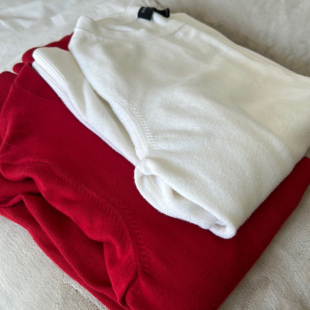 BR crewneck sweaters, very good, seldom worn. . Two for one price.